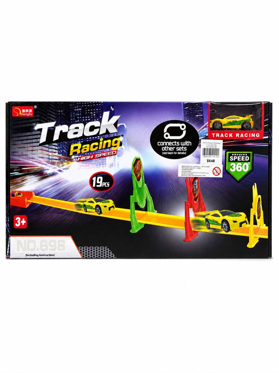 PISTA DE TRACK LOOPING - MULTICOLOR 