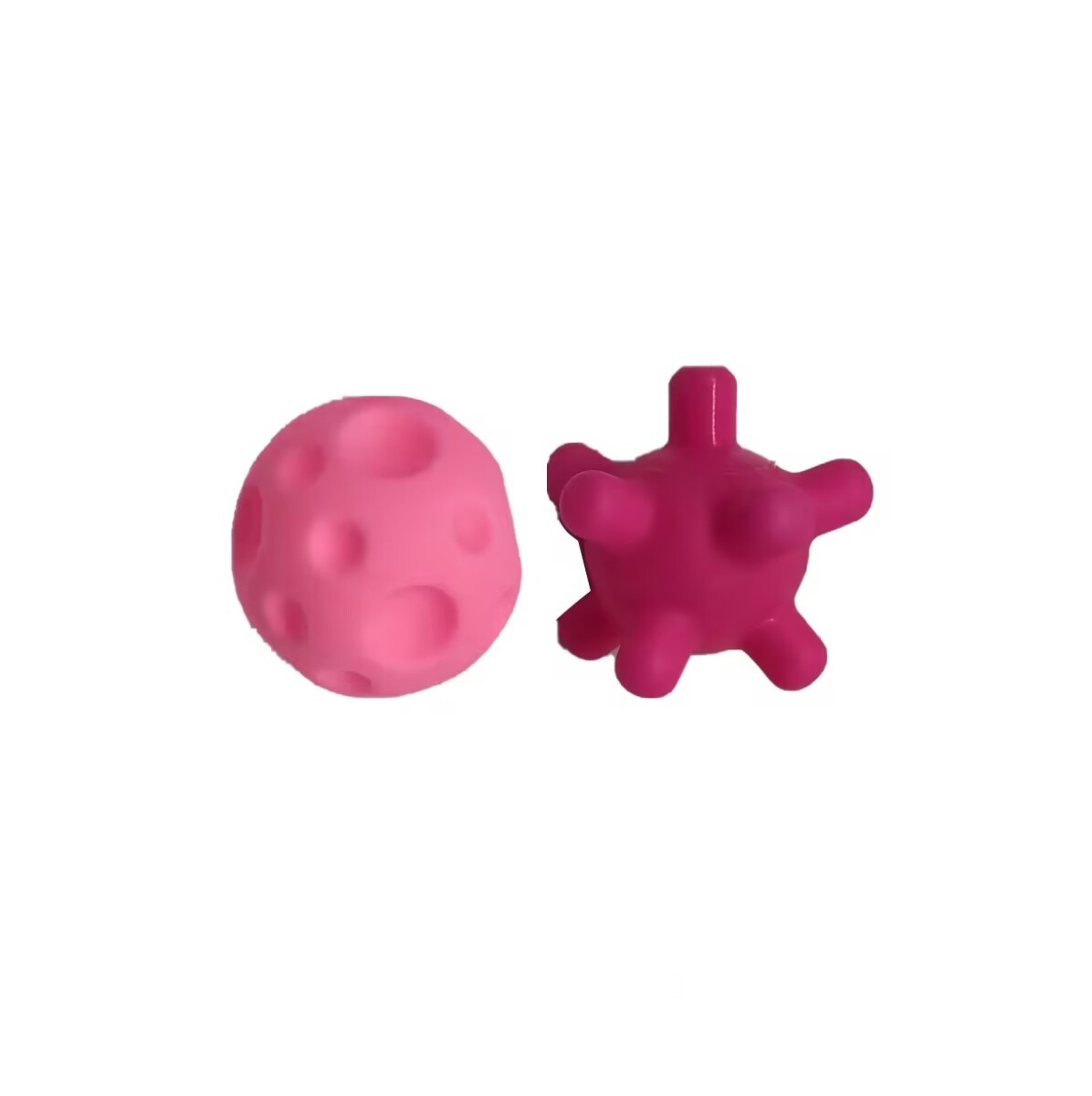 Juguete mascota macizo 2pcs - rosa 