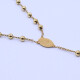 Rosario oro 18k 2 tonos con virgen milagrosa. Rosario oro 18k 2 tonos con virgen milagrosa.