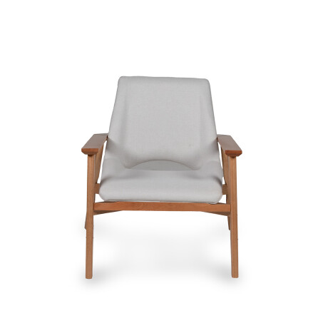 Butaca Esmeralda - Tela Rústica 557 (Beige)