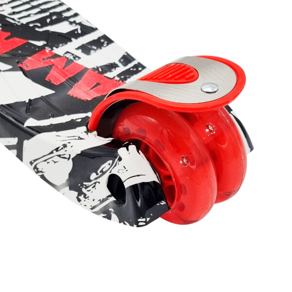 Monopatin Tripatin Scooter Luces Regulable Infantil Niños Variante Diseño HipHop