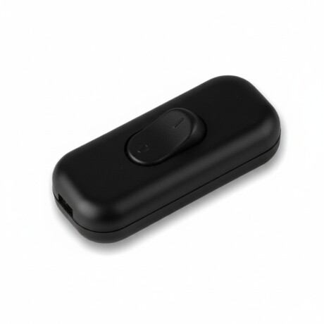 INTERRUPTOR EN LINEA 4A 250V Interruptor en Linea 4A 250V Negro