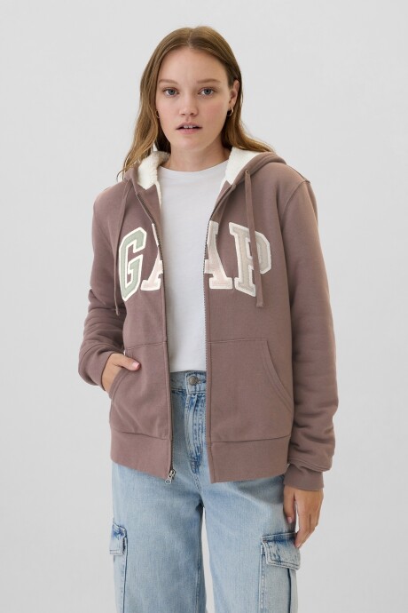 Canguro Con Corderito Logo Gap Mujer Wassel 240