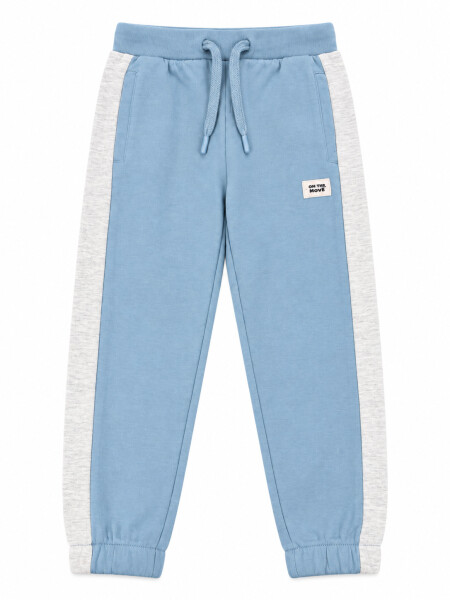PANTALON DEPORTIVO PESPUN NEW AZUL PIEDRA
