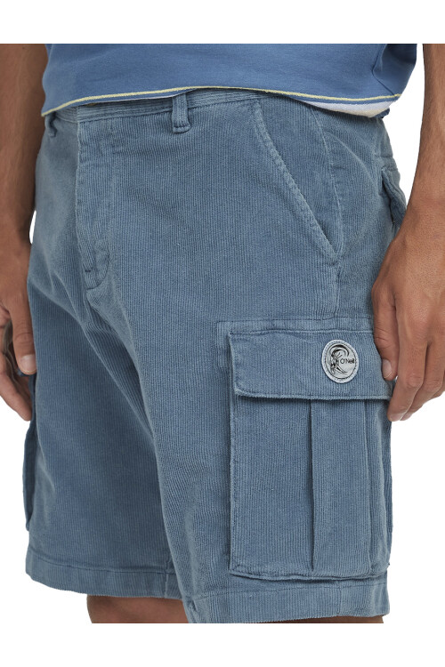 Bermuda O'Riginal Cord Cargo Azul