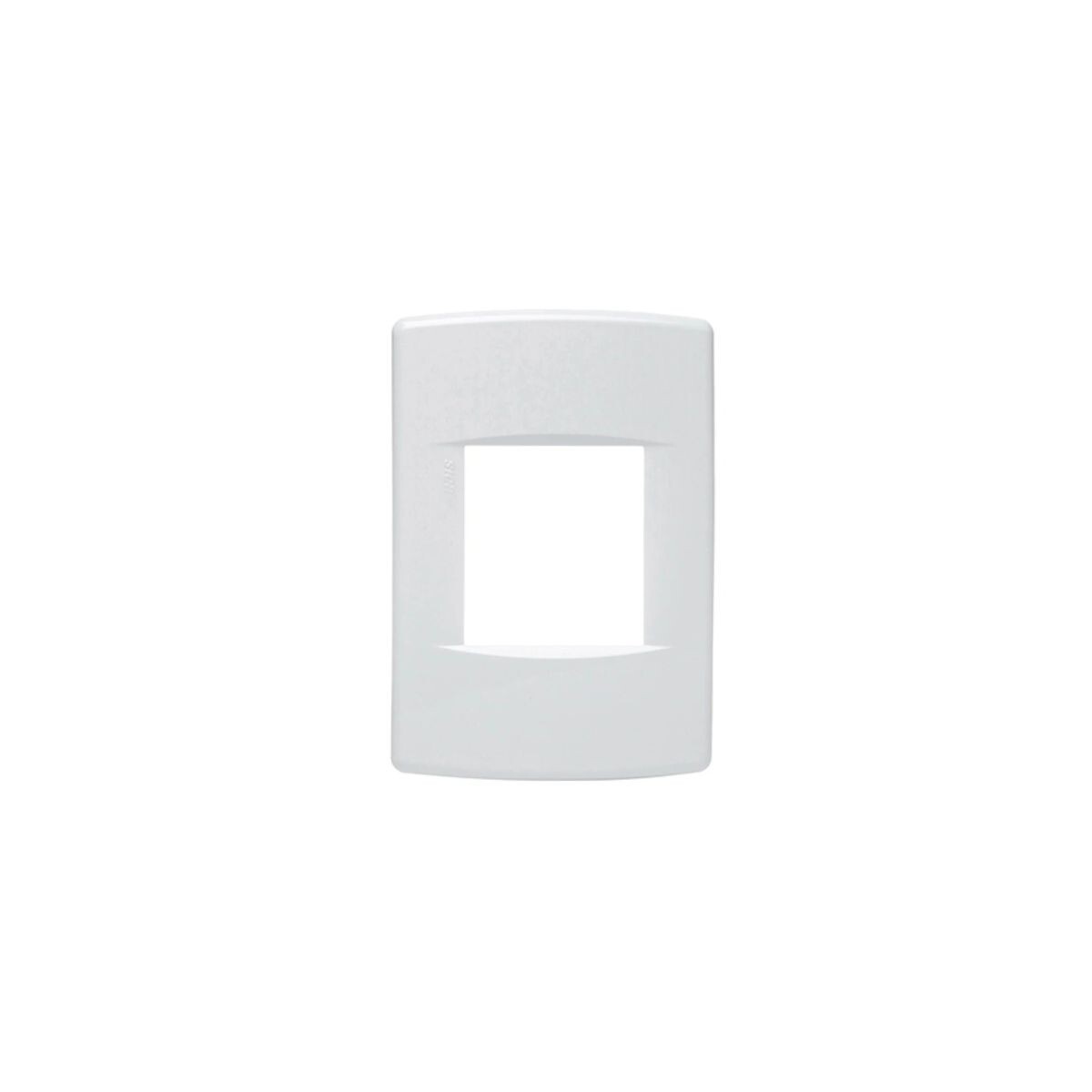 Plaqueta 1 Modulo Doble Con Soporte Sica 397600 