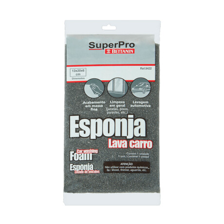 ESPONJA MULTIUSO LAVA COCHE SUPERPRO N/a