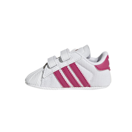 Championes adidas Superstar Crib de niño White & Coral