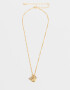 Cadena Corta con Dije De inicial Cadena Corta Con Dije De Inicial "n" - Dorado