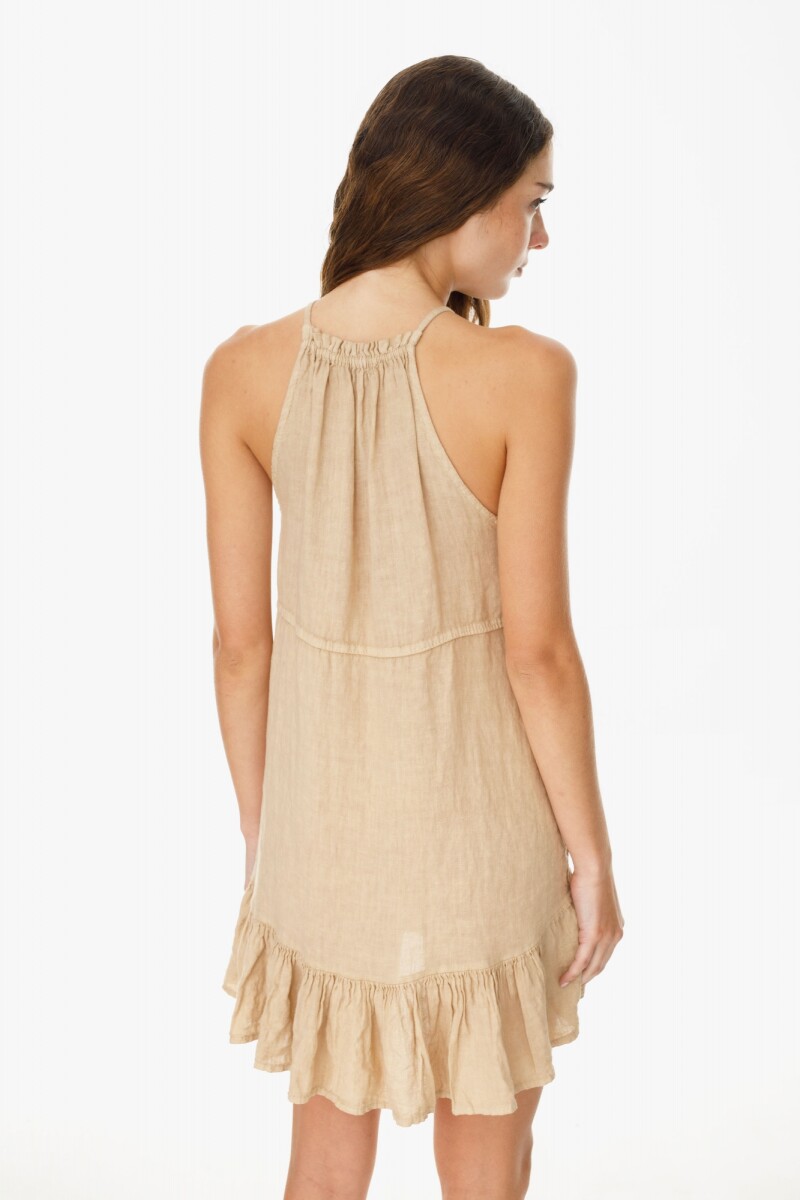 Vestido Lola Beige