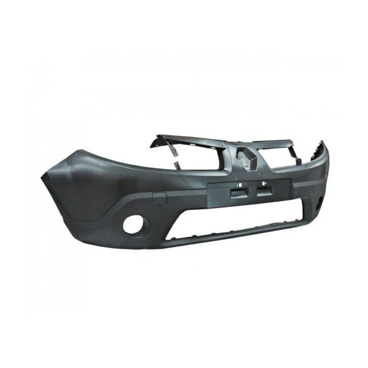 PARAGOLPE DELANTERO NEGRO SEMI-TEXTURADO CON AGUJERO CAMINERO 