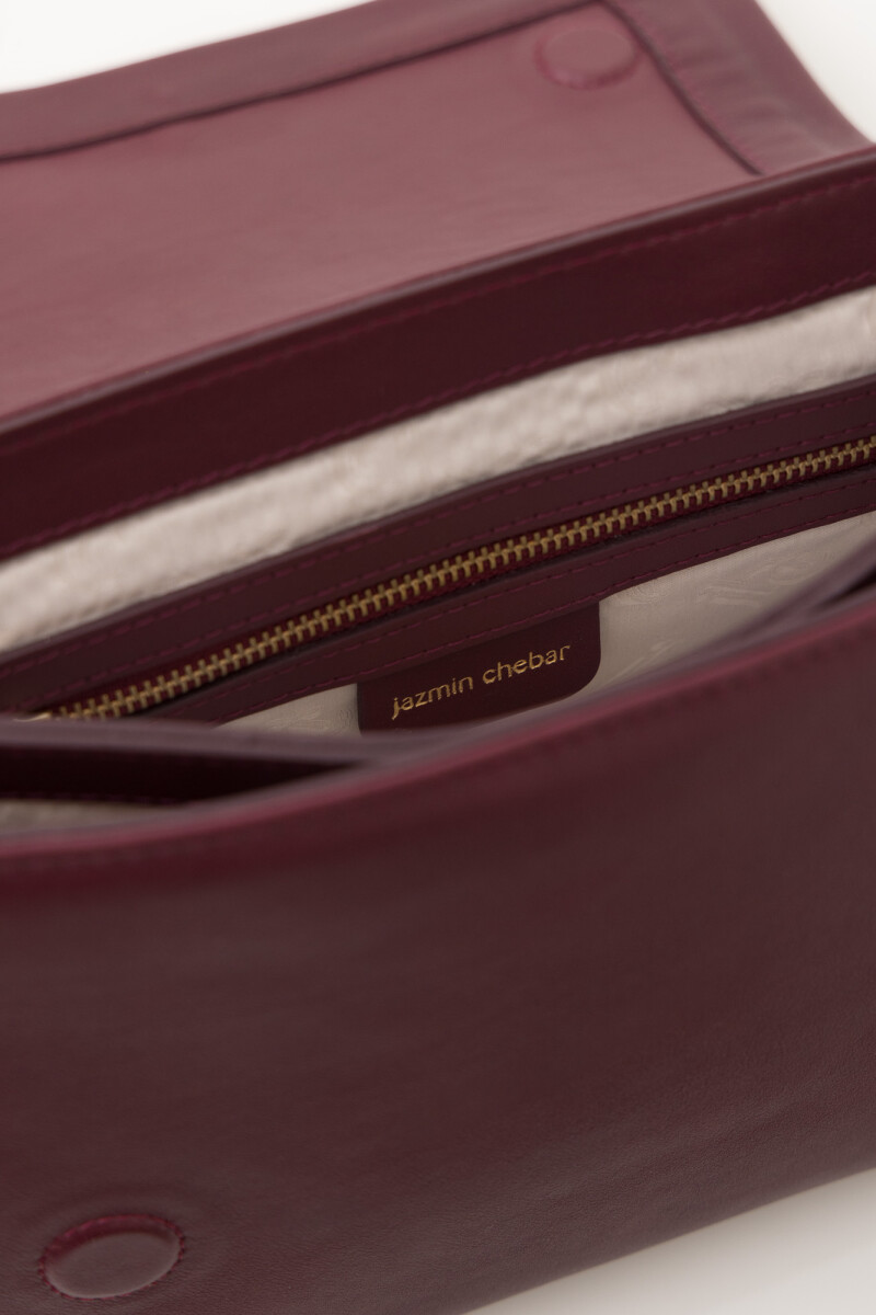 CARTERA LOCK Bordo