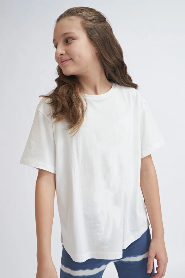 Remera manga corta Blanco