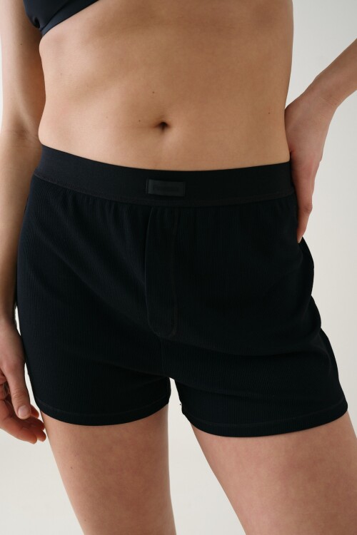 Short Boxer Rib Negro