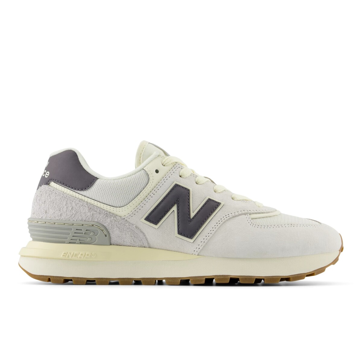 Championes New Balance Unisex - 574 - U574LGAN - ALLOY/WHITE 