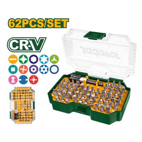 Set de Puntas x62 25mm Set de Puntas x62 25mm