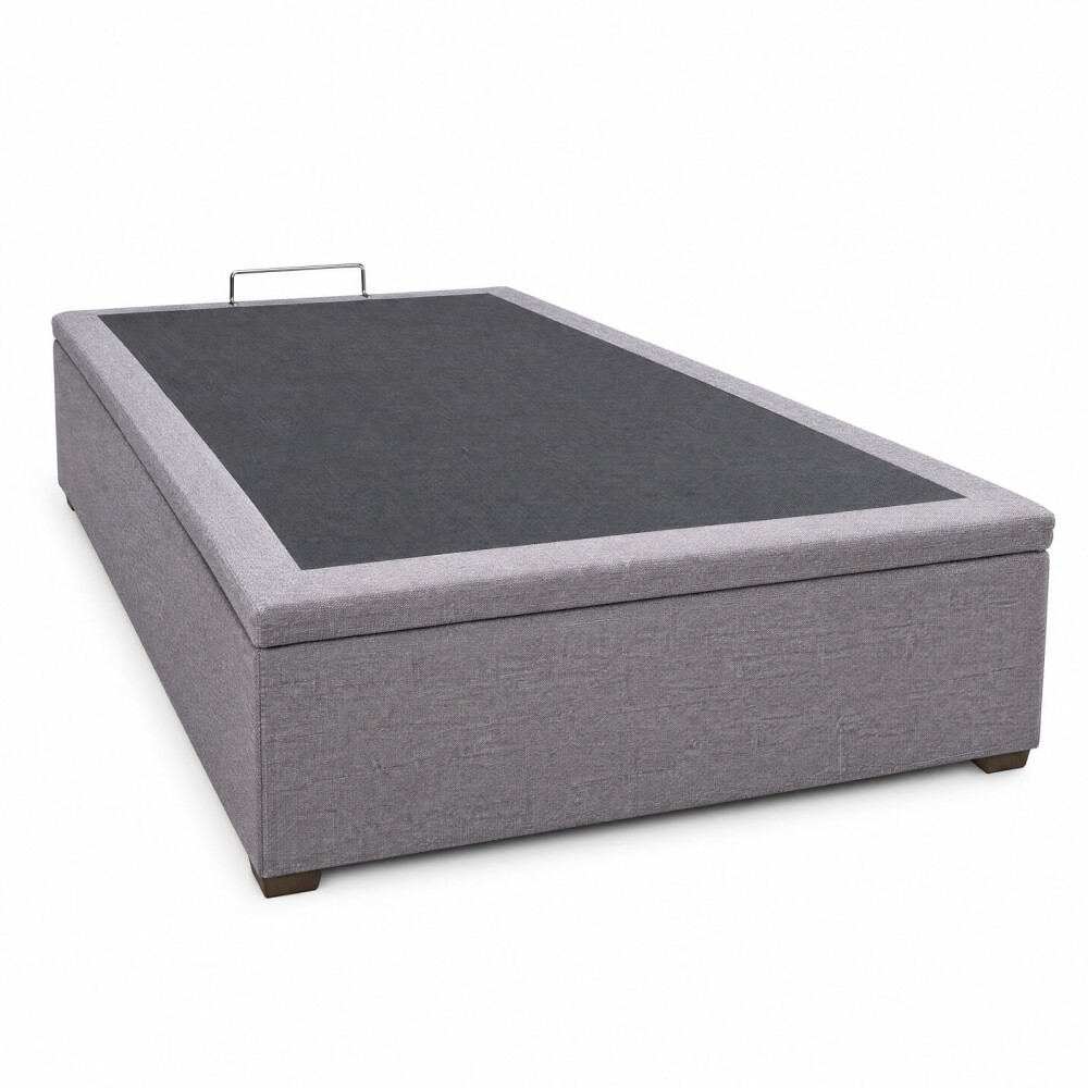 BOX BAÚL 1 1/2 PLAZA MADERA GRIS ARCA