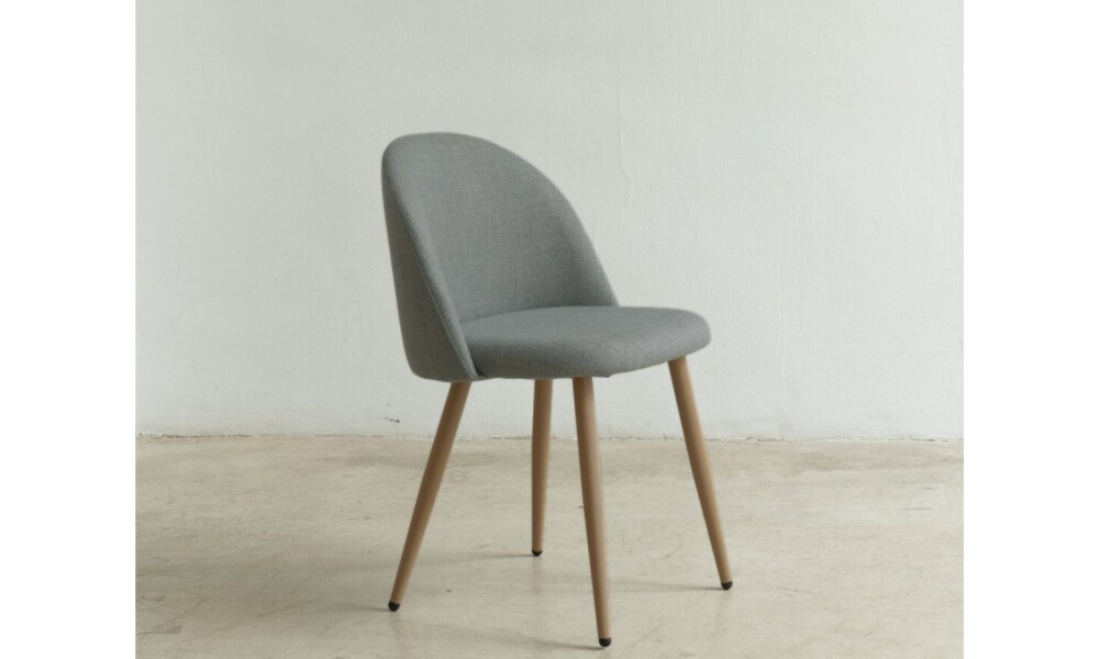 Silla MAYTE en Tela Gris Melange