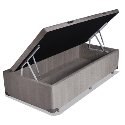 Box Baúl - Tapizado en Lino 90x190