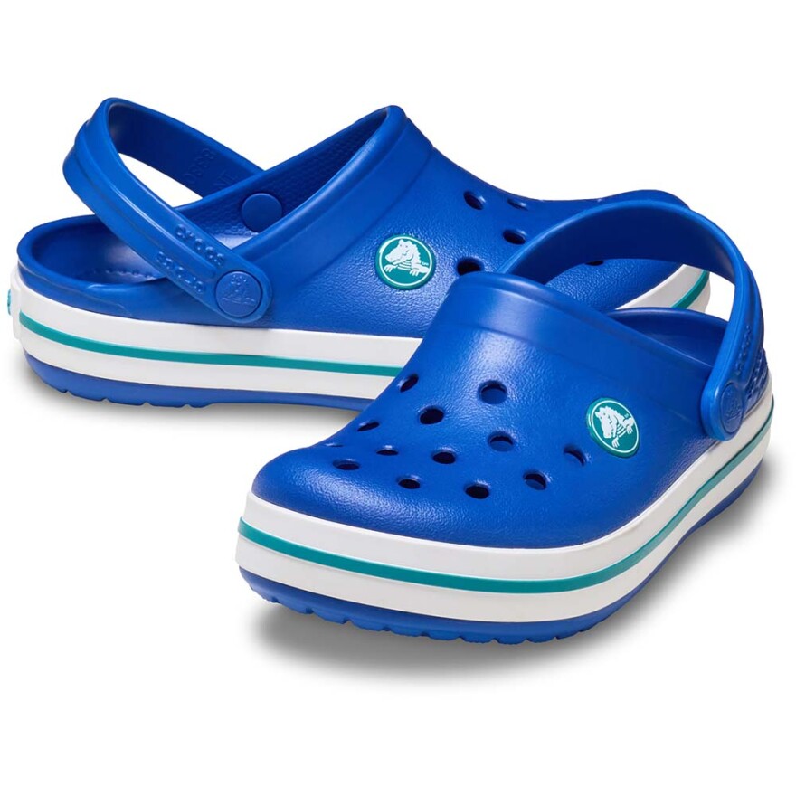 Crocs Crocband Clog T Niños 1 a 5 años Blue Bolt/turbo Teal