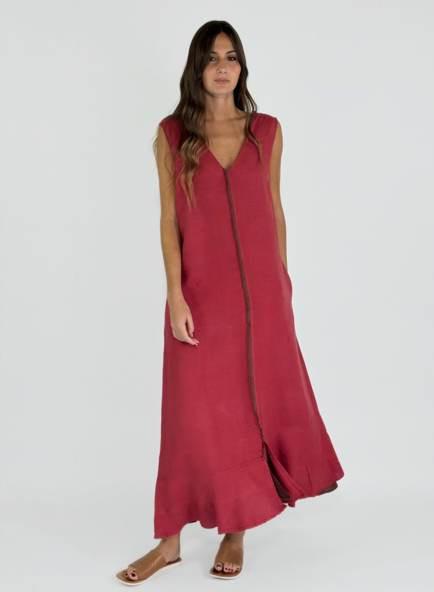 VESTIDO CAMILA - ROJO 