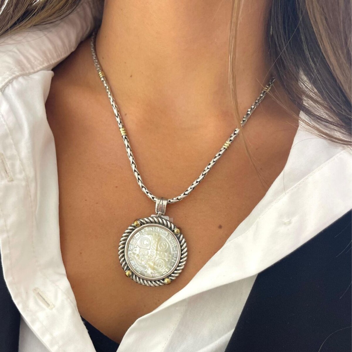 Conjunto San Benito - Plata y Oro 