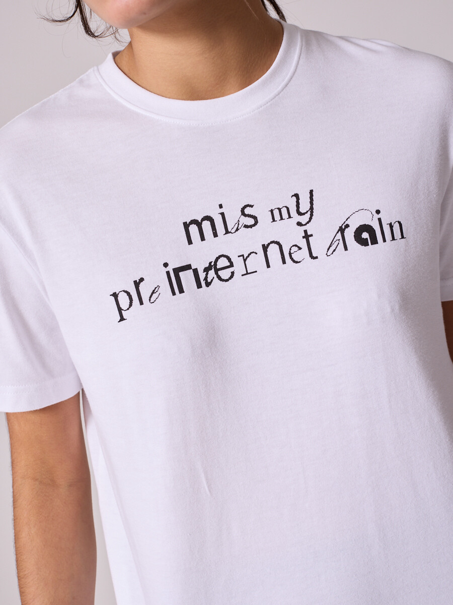 T-SHIRT JOEY DIXIE Blanco