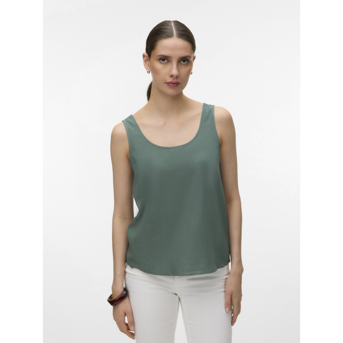 VMMYMILO S/L TOP WVN GA - Laurel Wreath 