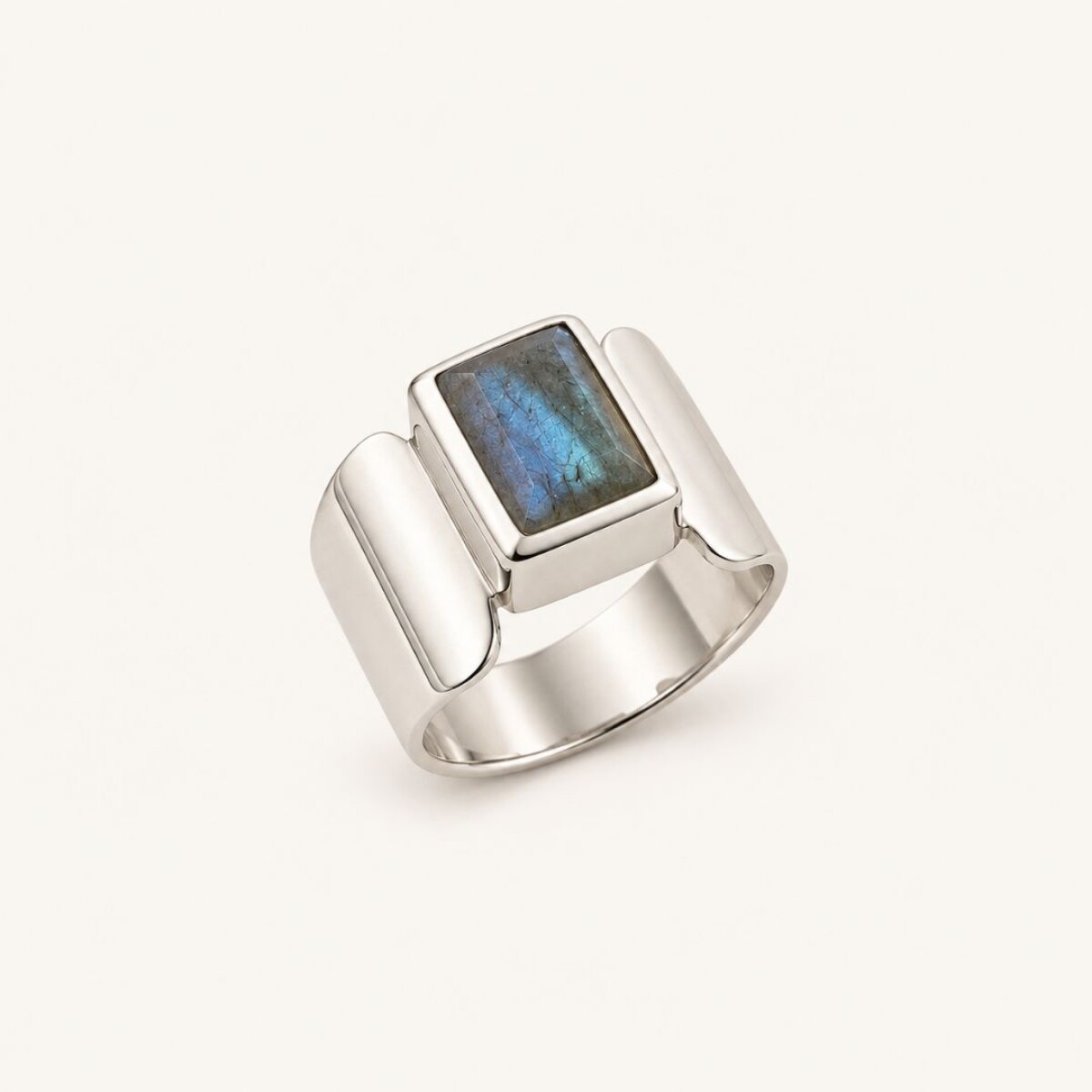 Anillo London Labradorita - Plata 925 