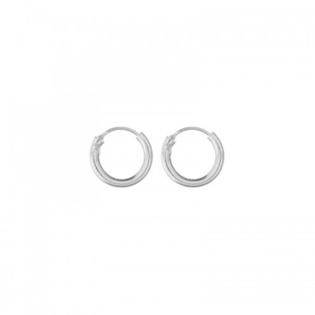 Par de aros de plata 925, PORTEÑOS. Par de aros de plata 925, PORTEÑOS.