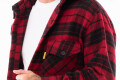 CAMISA LEÑADORA Rojo/negro 22