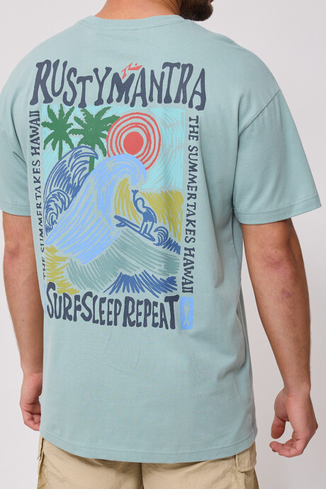 T-SHIRT ZALCONE RUSTY Verde