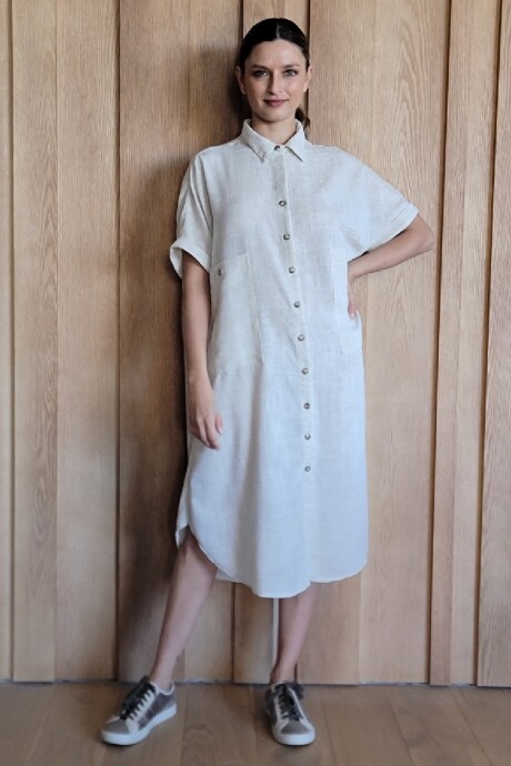 Tunica Mar Lino Beige