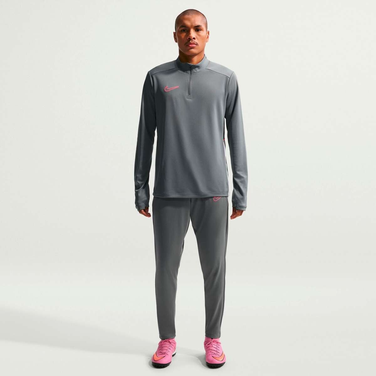 Pantalón Largo Nike Academy de Hombre - gris 