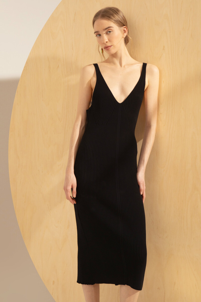 VESTIDO MONACO Negro