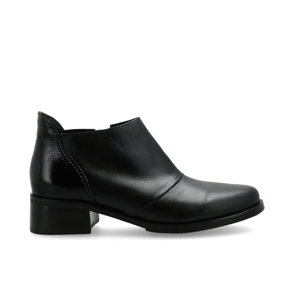 BOTA VENET - CUERO ISMO - NEGRO 