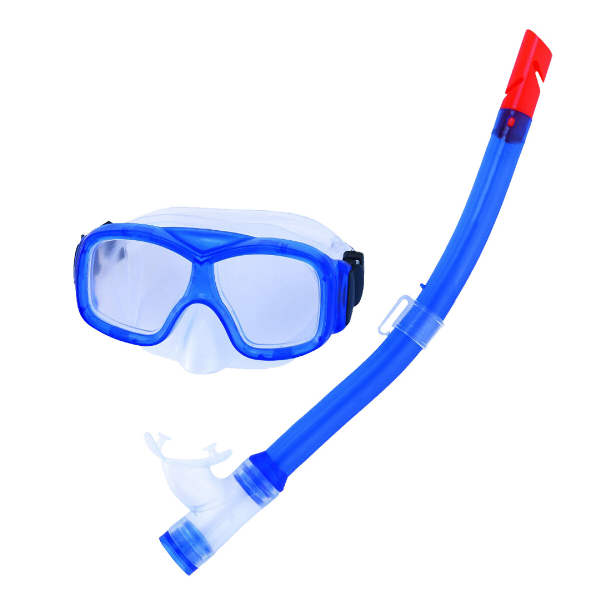 Set Máscara + Snorkel Azul M4105P-1 Ub - AZUL 