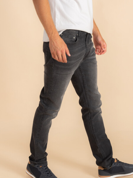 Pantalón de Jean Slim Gris