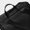 Mochila Aventure En Cuero Graneado Negro