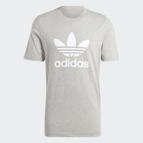 Remera Adidas Trefoil Gris