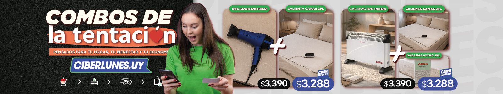 COMBOS de La Tentación en CIBERLUNES