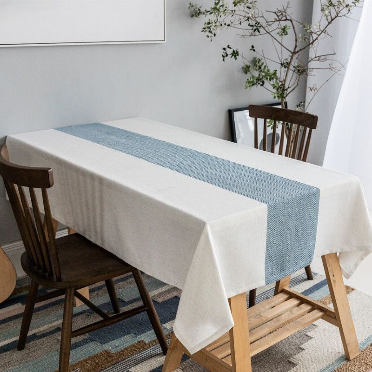 Mantel Lino Algodón Rectangular 140cm x 260cm 
