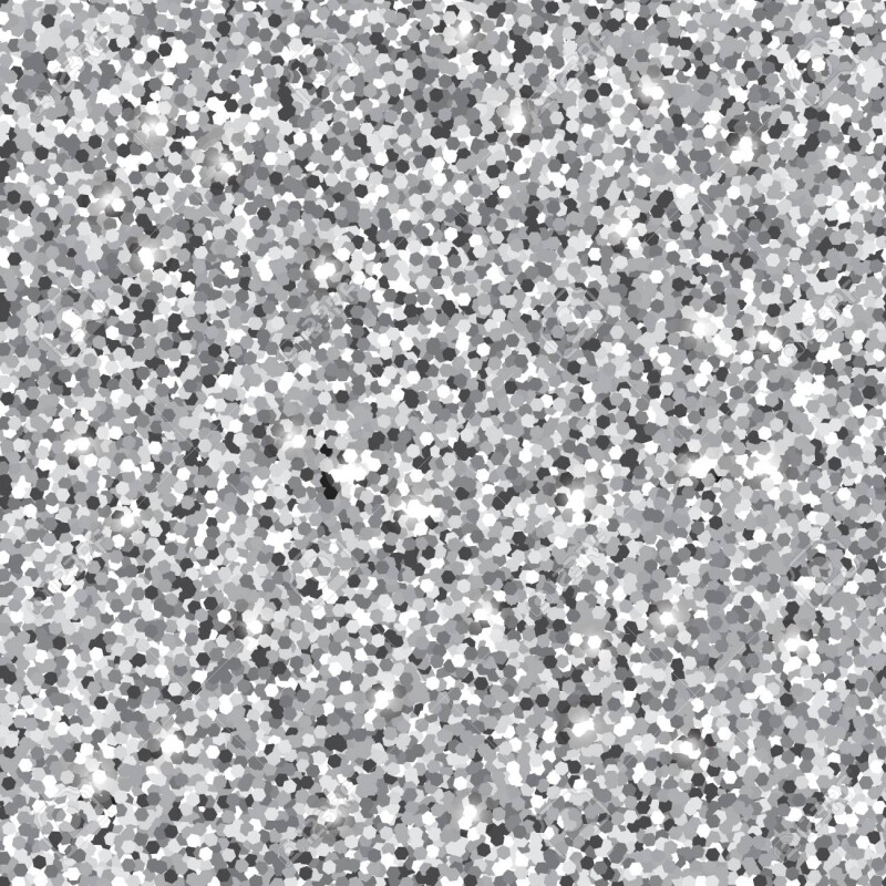 Glitter / Brillantina 200gr Plateado