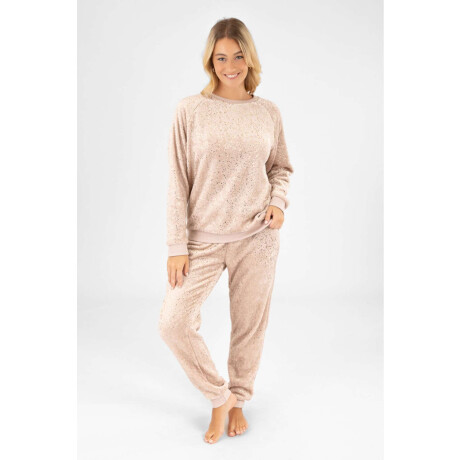 Pijama golden hearts Rosado