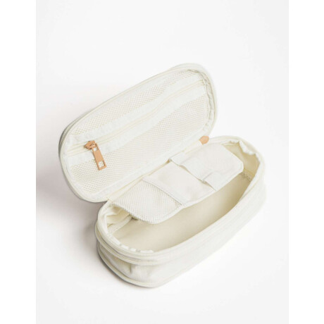 Cartuchera De Tela Joie De Vivre Combinacion Bicolor