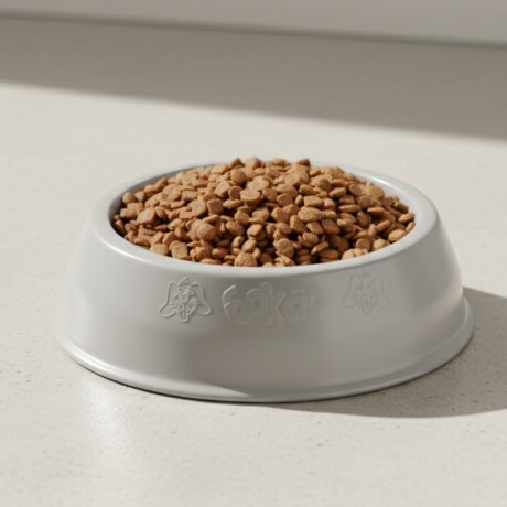 Plato para mascota 28 x 8 cm GRIS