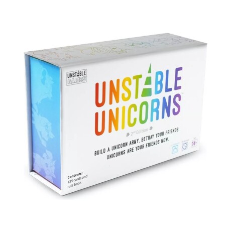 Juego de Mesa Unstable Games Unstable Unicorns Base +8 001