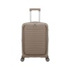MALETA PLAST BEIGE 54X38X20CM Unica