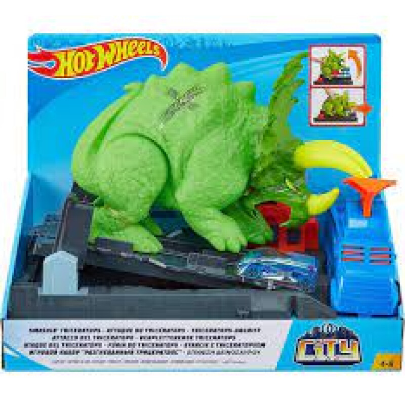 Hot Wheels City Triceratops Destructor Mattel Hot Wheels City Triceratops Destructor Mattel