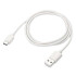 Cable Datos Usb A Tipo C Reforzado Plano Marvo Carga Rapida Variante Color Blanco